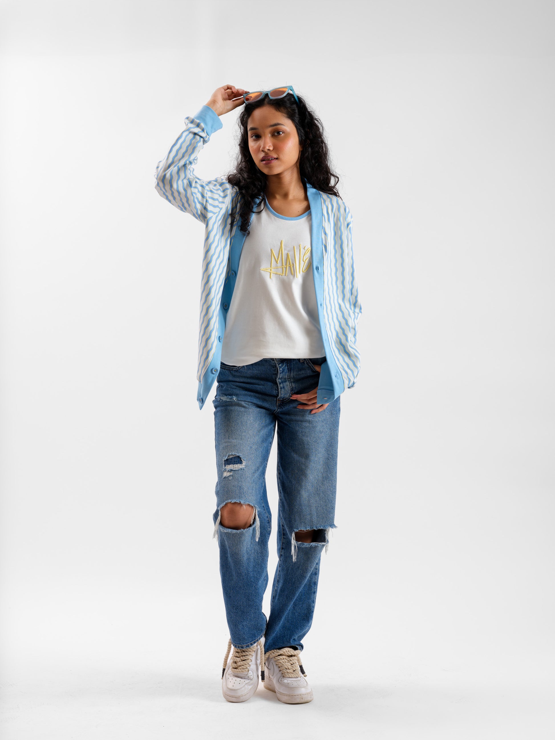 mallé cardigan tops for women