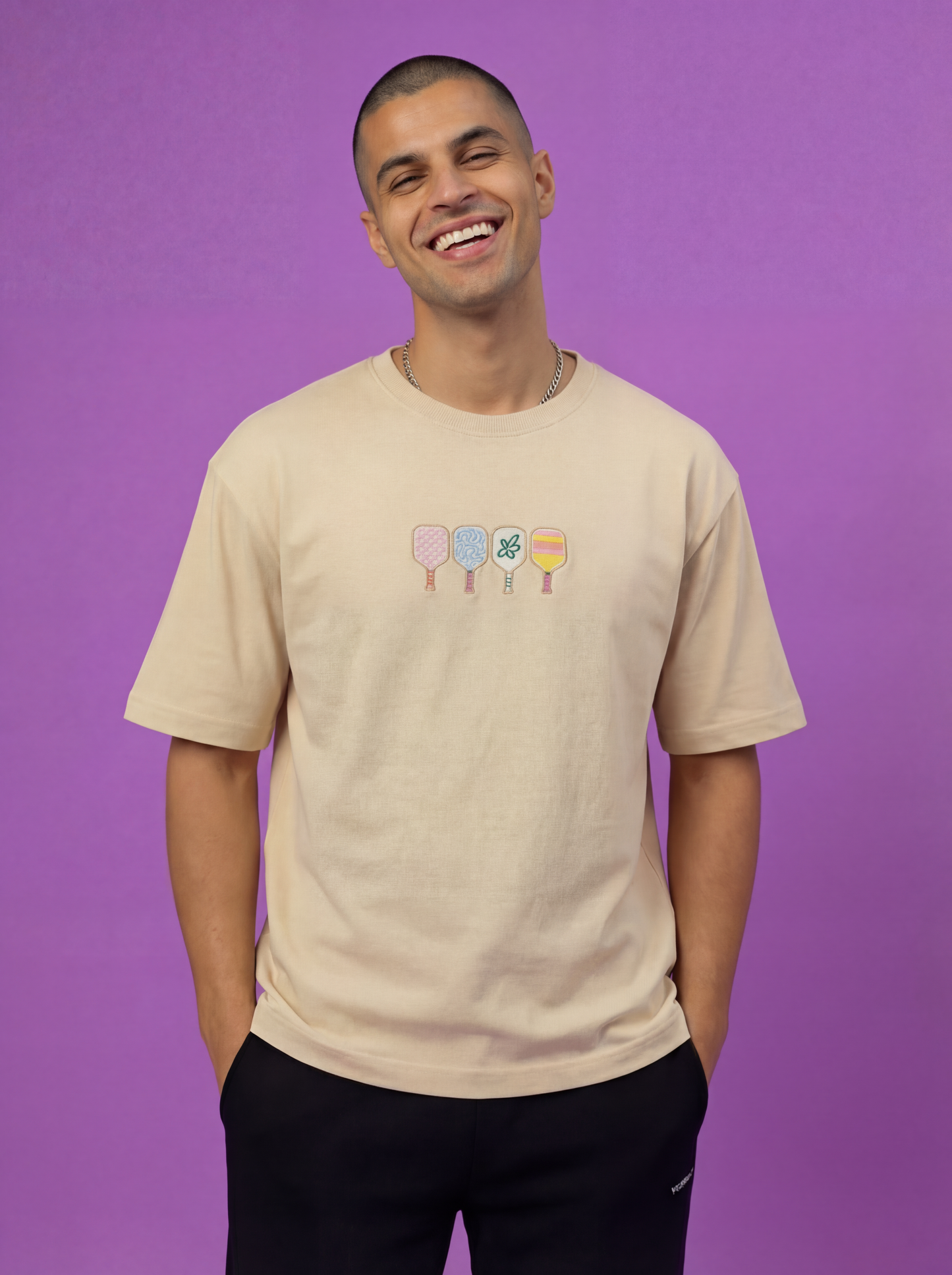 Malle Court Crew Oversized T-Shirt