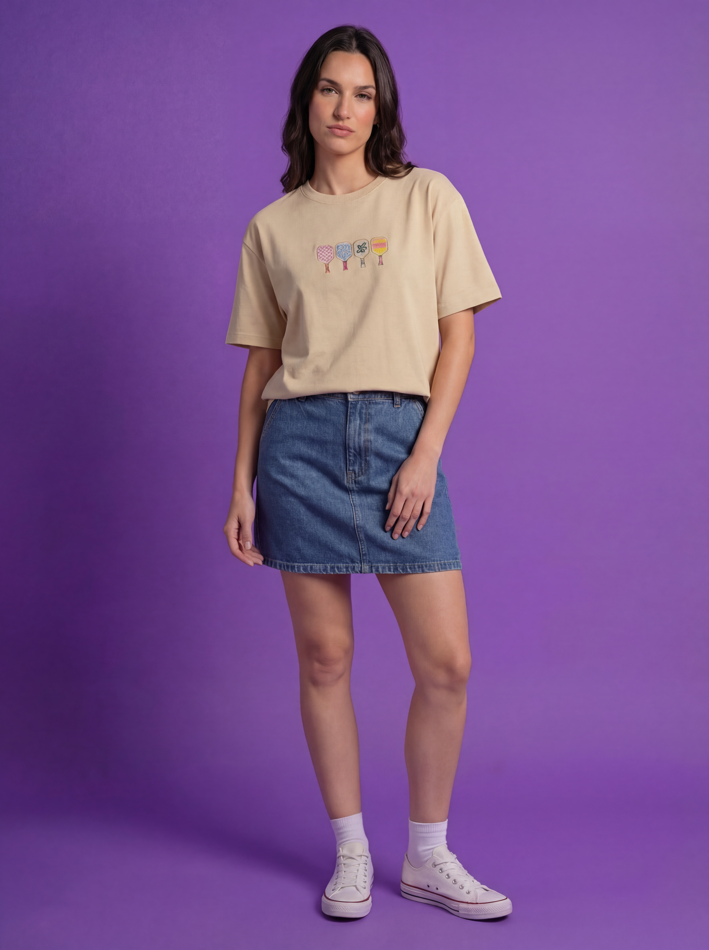 Malle Court Crew Oversized T-Shirt