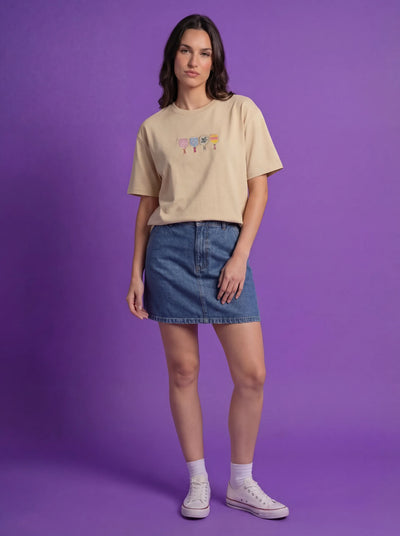 dark grey women model