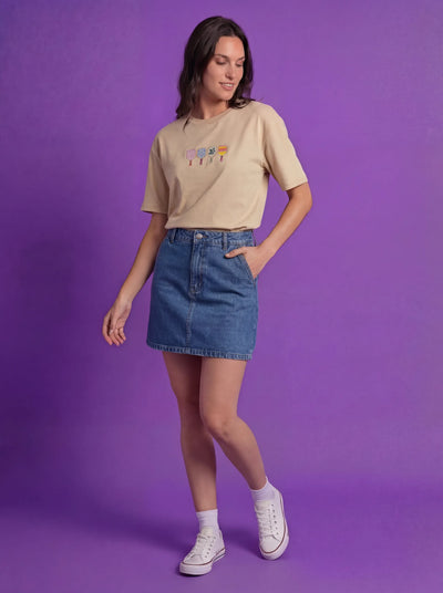 dark grey women model