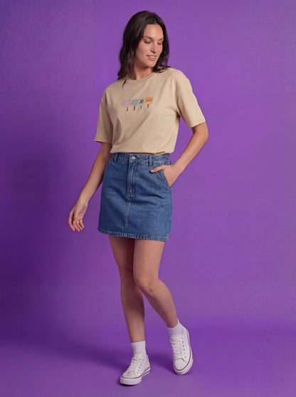dark grey women model