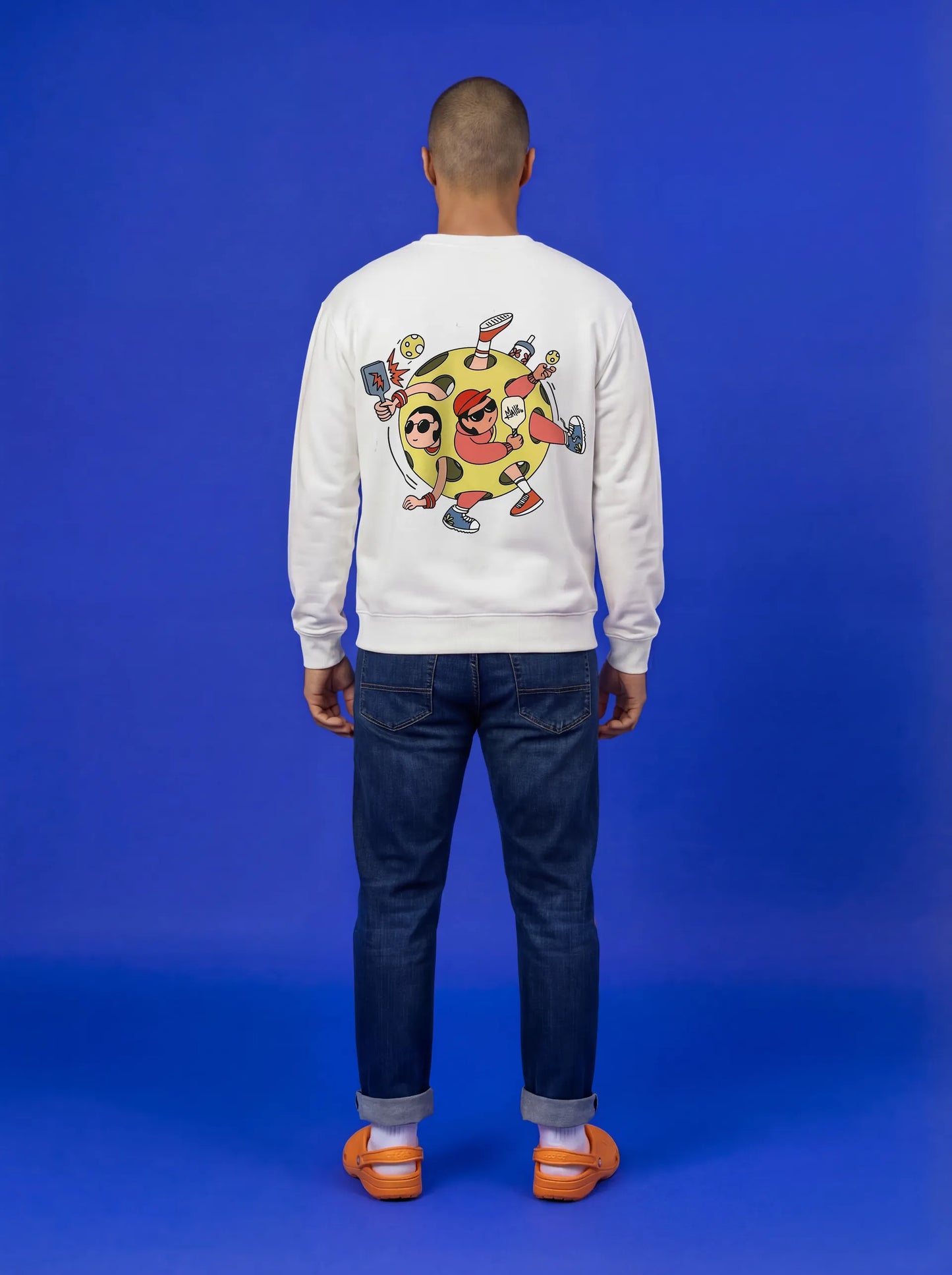 blue men model