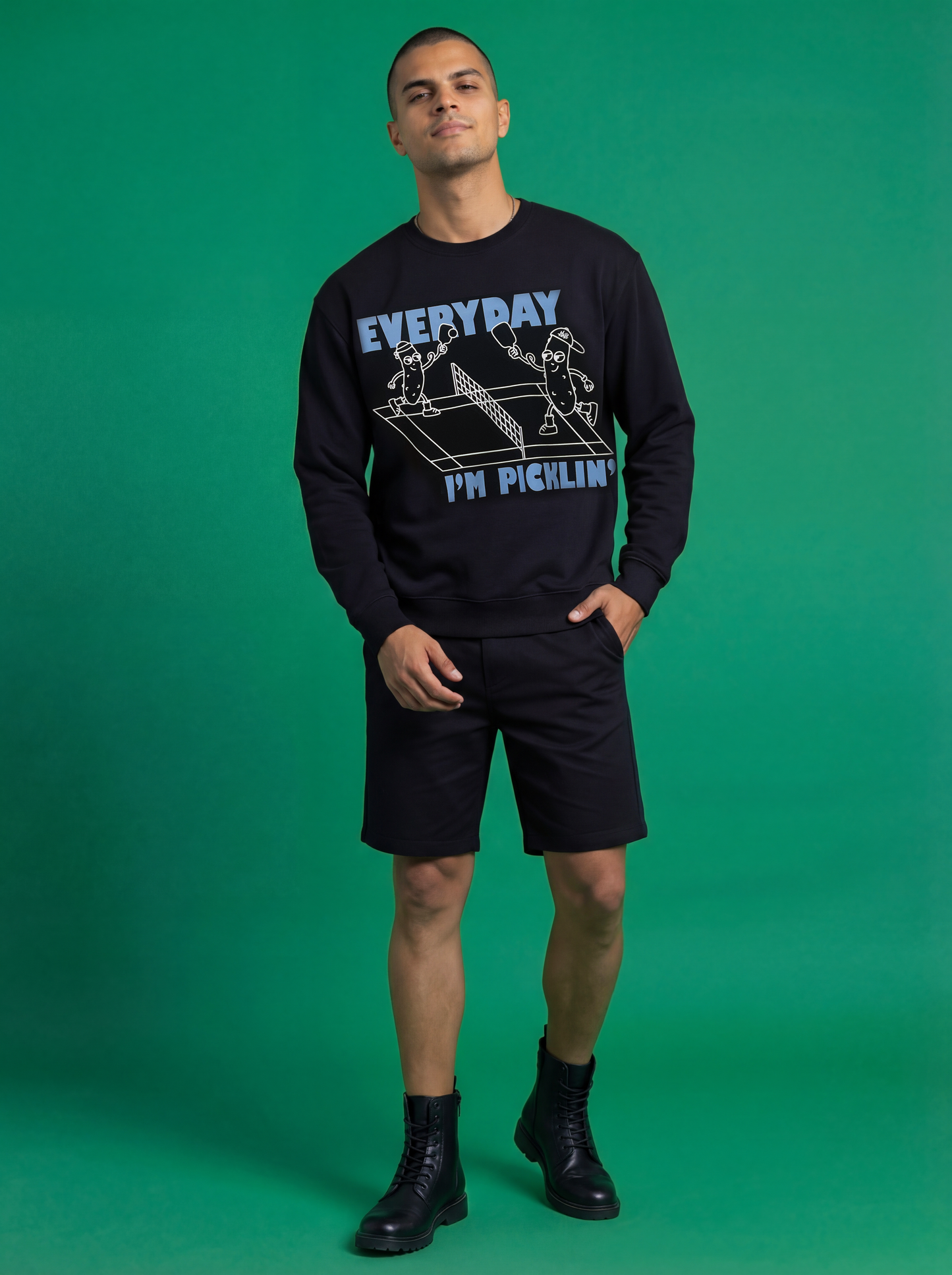 Malle Everyday I’m Picklin’ Sweatshirt