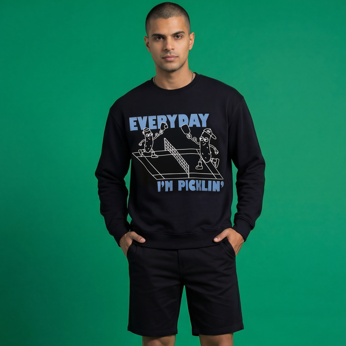 Malle Everyday I’m Picklin’ Sweatshirt