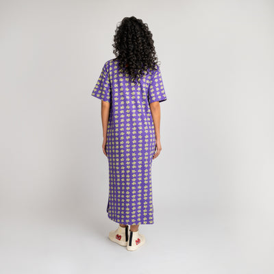 Malle Floral Long T-Shirt Dress
