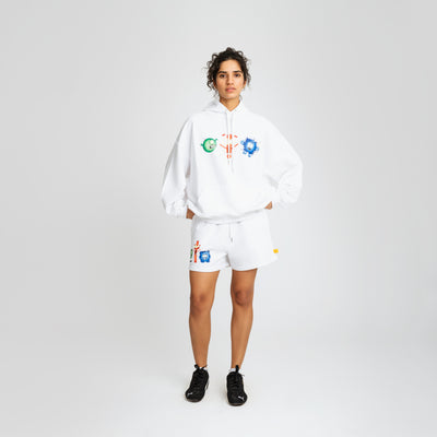 Malle Anxiety Gang Ecru Hoodie