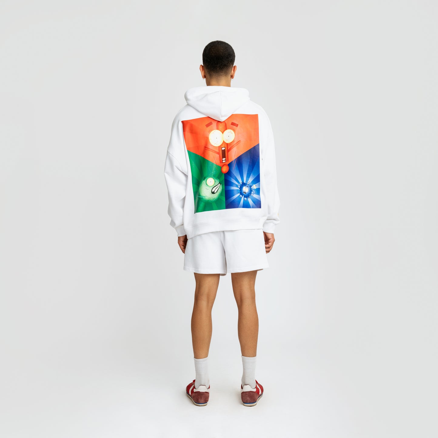 Malle Anxiety Gang Ecru Hoodie