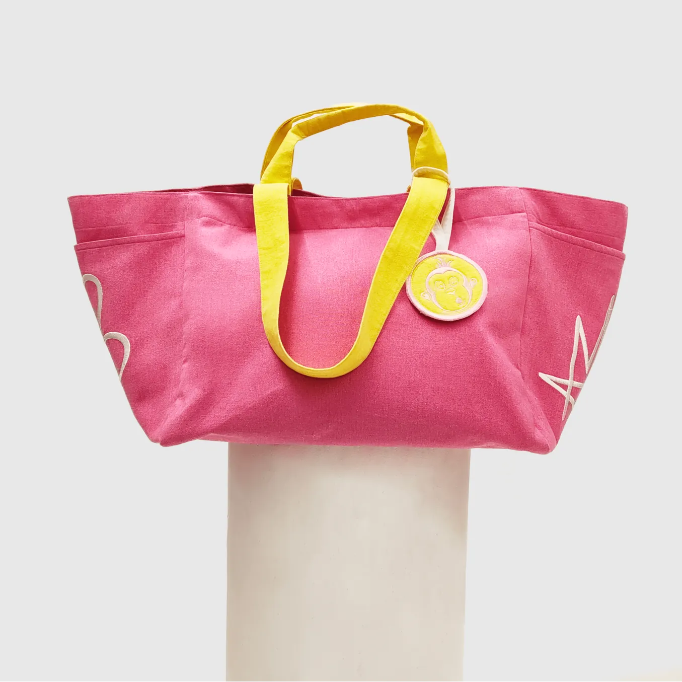 hot pink men model